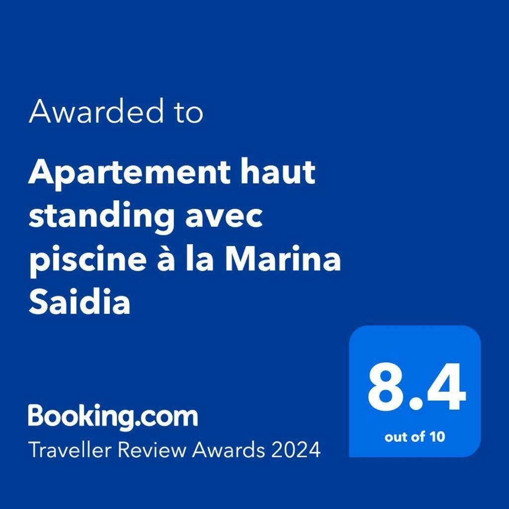 Apartement Haut Standing Avec Piscine A La Marina Saïdia Exterior foto
